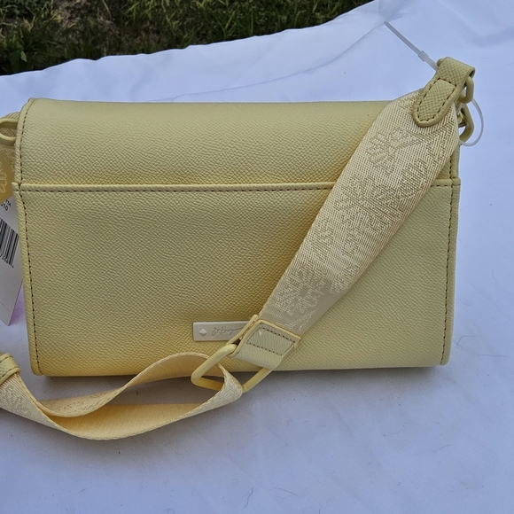 Betsey Johnson Yellow Floral Crossbody Bag - Picture 4 of 7